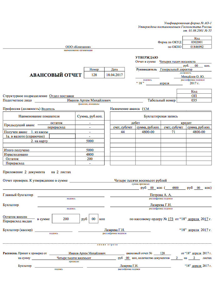 акт приема передачи лодки бланк